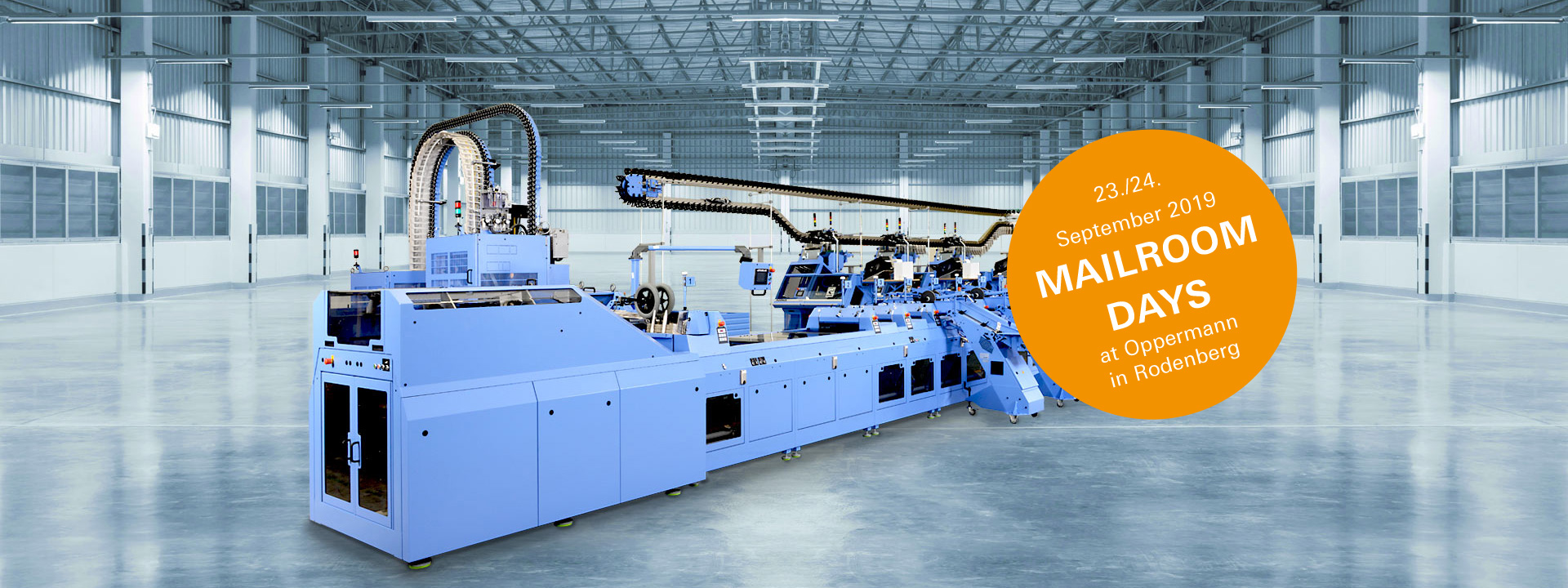 Muller Martini to the Mailroom Days at Oppermann in Rodenberg